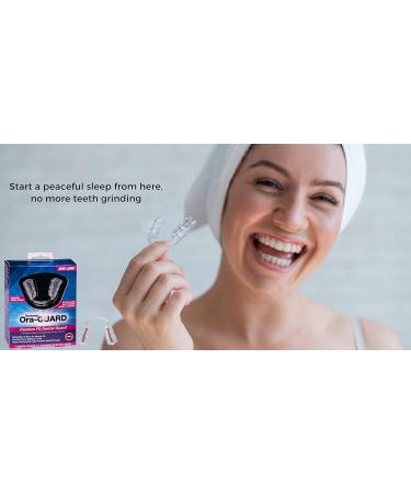 Dentemp Ora-GUARD Custom Fit Dental Guard - Two Pack for Bruxism & Teeth Grinding - Night Mouth Guard to Relieve Jaw Muscle Soreness - Buy Online on GoSupps.com