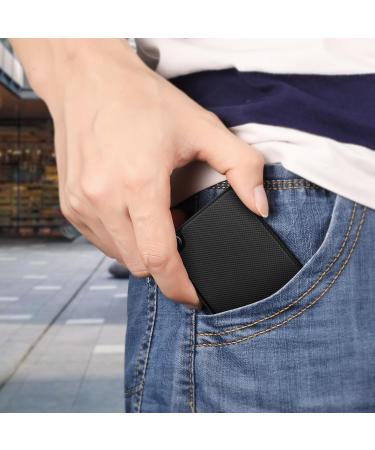 Fintie Protective Cover for Alivecor Kardia Mobile | Premium PU Leather Case with Magnetic Lock & Key Holder | EKG Heart Monitor Accessory - Black - Buy Online on GoSupps.com