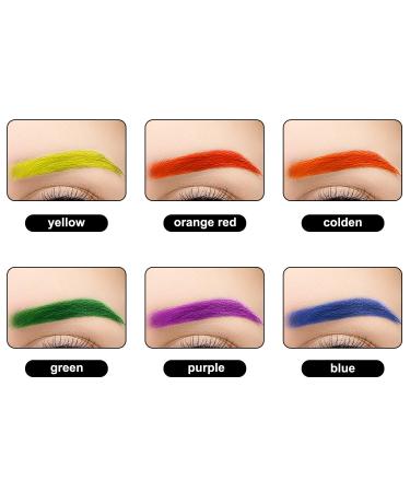 Maydear 6-Color Eyebrow Makeup Kit with Cream, Brush | Long-Lasting, Buildable Formula - Soft & Smooth | Eyebrow Makeup Set - Buy Online on GoSupps.com