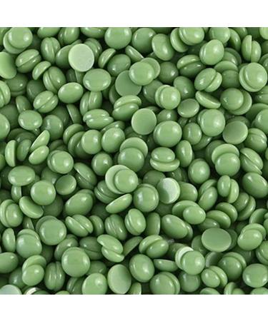 GreenLife 17.6oz/1.10lb/500g Hard Wax Beads Hard Wax Beans Hair Removal Painless Waxing Bean Home wax Kit for Facial Legs Arms Body Bikini Brazilian Pearl Depilatory Hot Waxs for Women and Men (Green tea) - Buy Online on GoSupps.com