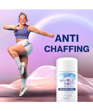 Secret Whole Body Deodorant Dry Feel Stick + Absorbs Sweat for Women Completely Clean Scent Aluminum Free Deodorant Stick 72 HR Odor Protection 2.4 oz - Buy Online on GoSupps.com