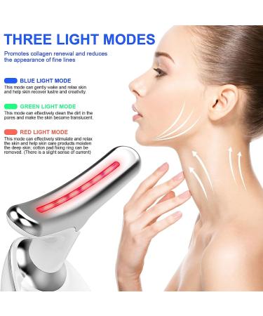 XIDORE Neck Face Massager: Firming Wrinkle Removal Tool with 3 Massage Modes - Skin Care for Firm, Tight, and Smooth Skin - Women and Men - Buy Online on GoSupps.com