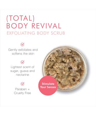 Beauty For Real Exfoliating Coffee Body Scrub - Softens Skin with Raw Sugar & Organic Coffee - 6 oz Made in USA - Buy Online on GoSupps.com