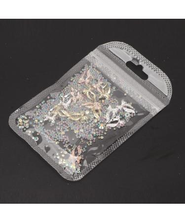 3D Glitter Bow Nail Charms Nail Glitter Charm Rhinestones Ornaments Nail Art Decorations Glitter Accessories for DIY Craft Nail Art Design Manicure Decor - Buy Online on GoSupps.com