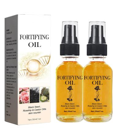Alinas Oil, Castor Oil, Black Seed Oil, Rosehip Oil Face Serum, Lilinas, Castor Oil, Black Seed Oil (2 pcs)