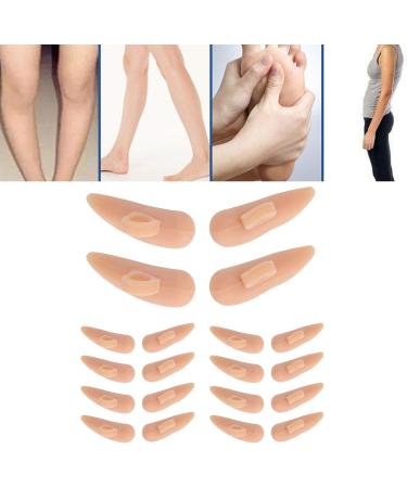 10 Pairs Hammer Toe Cushions - Gel Pads for Foot Pain Relief & Improved Walking Stability - Claw Toe Corrector Spacers (Color - Buy Online on GoSupps.com