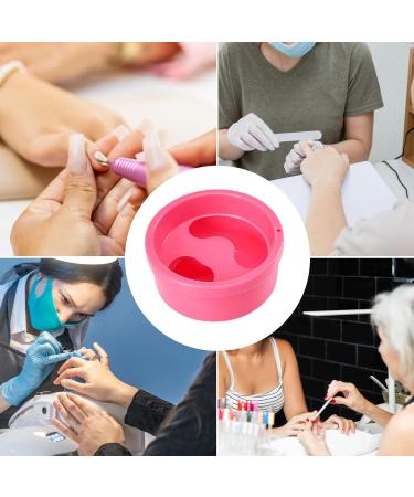 Nail Soaking Bowl - Finger Soaking Bowl | Manicure Hand Bowl | Nail Soaking Container | Art Hand Wash Spa Tool | Manicure Tool for Nails Pink - Buy Online on GoSupps.com