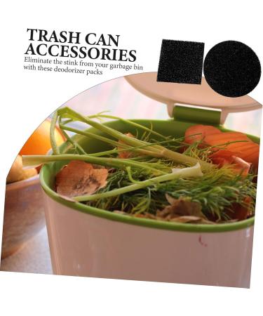 Goohochy 8ST Compost Box Filter Cotton Deo Slices - Black Garbage Bin & Trash Can Interior Solutions - Buy Online on GoSupps.com