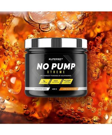 Superset Nutrition - No Pump Xtreme (420gr) - Pre-Workout Powder - Powerful Pre-Workout Booster 3.3g Creatine B - Buy Online on GoSupps.com