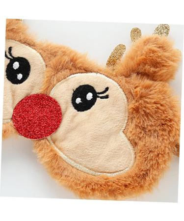 Shop Minkissy 6 Pcs Plush Blindfold Set | Men's & Kid's Eye Masks for Sleep Travel & Relaxation - Soft Cozy & Fun Designs - Buy Online on GoSupps.com