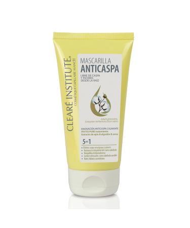 Clearé Institute. Anti-Dandruff Mask | Eliminates Dandruff and Itching | Nourishes, Hydrates and Conditions | 97% Natural Ingredients. 150 ml