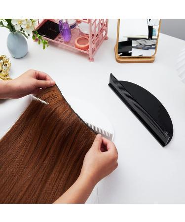 Acrylic Hair Extension Holder - Portable Stand Organizer for Hand Tied Wefts & Wigs - Buy Online on GoSupps.com