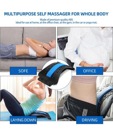 Buy GOCUODE Back Stretcher - Posture Corrector & Muscle Relaxer | Relieve Back Pain - International Shipping Available - Buy Online on GoSupps.com