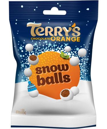 Chocolate Orange Snowballs 70g - Bundle Consisting of Terry's Snowball (4 Pack) - Buy Online on GoSupps.com