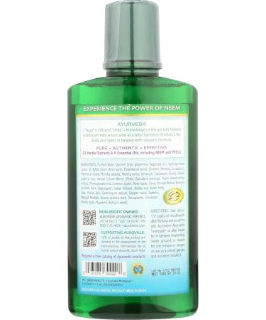 Auromere Ayurvedic Mouthwash Fluoride Free Alcohol Free 16 Fluid Ounce (Pack of 3) - Buy Online on GoSupps.com