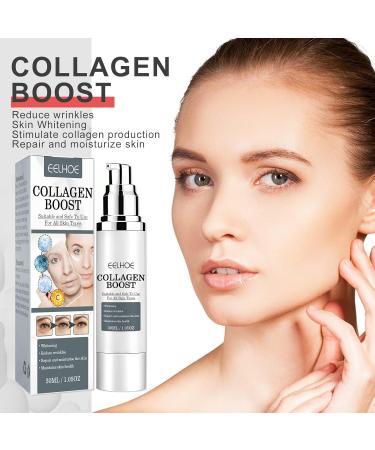 Leideli Collagen Firming Serum Leideli Collagen Boost Anti Aging Serum Collagen Booster Serum FaceEelhoe Collagen Boost Anti Aging Serum For All Skin Type (3 pcs) - Buy Online on GoSupps.com