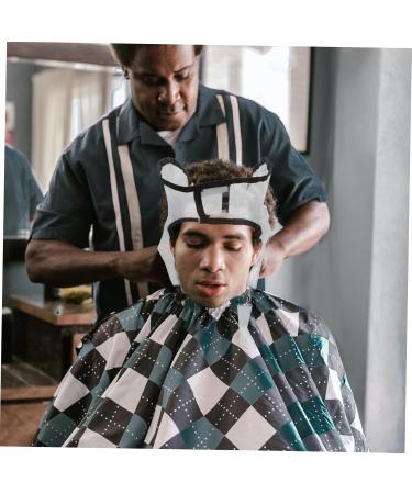 Balacoo 8 Pcs Shampoo Funnel Clear Shampoo Sheer Shawl Clear Apron Adjustable Hair Care Funnel Bib 57x25cmx4pcs Assorted Colorx4pcs - Buy Online on GoSupps.com