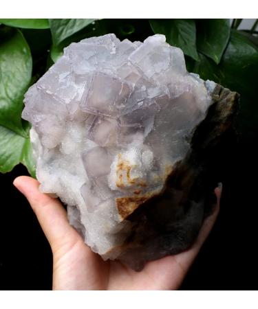 1641.2g Natural Purple.Green Fluorite Quartz Crystal Cluster Specimen Crystal Cluster
