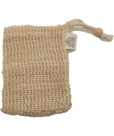 10 Natural Sisal Exfoliating Soap Saver Bags - Eco-Friendly Pouches for Drying & Exfoliating Soap Bars | Perfect for Showers - Buy Online on GoSupps.com