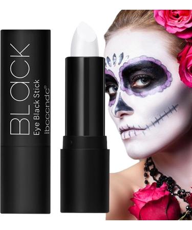 Drip Stick Eyeblack Sporting Eye Stick Football Colored Eye Black | Cream Sporting Face Paint for Baseball Softball Football Professional Halloween SFX Makeup Cosplay Pochy Black Eye Cream White - Buy Online on GoSupps.com