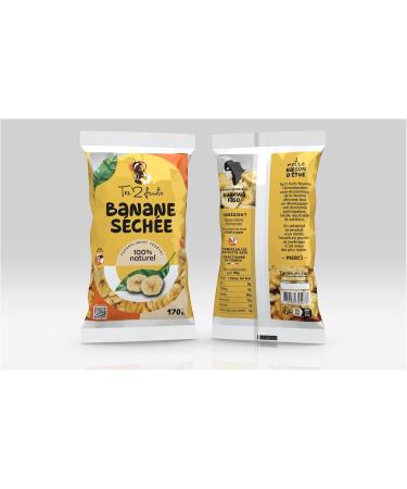 TER'2FRUITS SET OF 3 PACKETS OF DRY BANANA 3 x 150 g - Buy Online on GoSupps.com