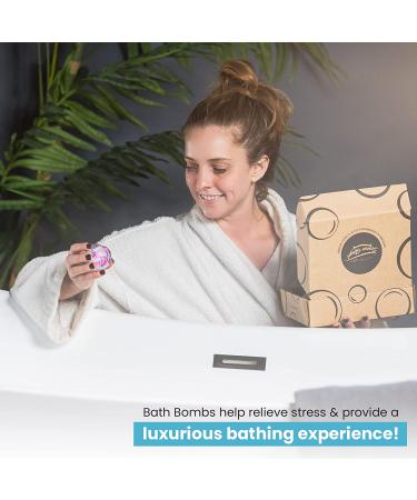 12-Piece Organic Bath Bombs Gift Set for Women - Handmade Spa Fizzies with Essential Oils & Shea Butter - Perfect Mother's Day Gift by Serene Angel - Buy Online on GoSupps.com
