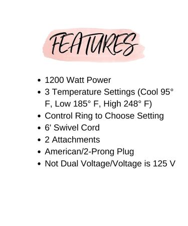 Calista Tools StyleDryer Pro: 2-in-1 Blow Dryer & Styling Brush - Powder Pink - Buy Online on GoSupps.com