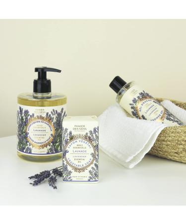 Panier des Sens Lavender Liquid Marseille Soap - 97% Natural - Made in France - 16.9oz (500ml) - Buy Online on GoSupps.com