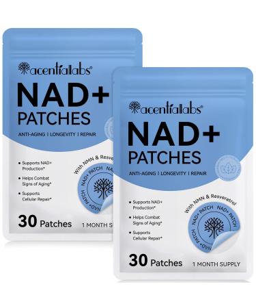 Patchs NAD pour homme et femme patch NAD+ pour nergie et vieillissement sain patchs NAD Plus Advanced Total Recovery Patchs approvisionnement de 60 jours