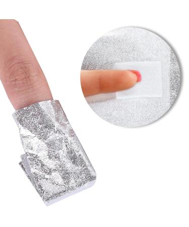 600 Pcs Gel Nail Polish Remover Soak Off Foil Wraps with Large Cotton Pad - Easy and Efficient Removal - Buy Online on GoSupps.com