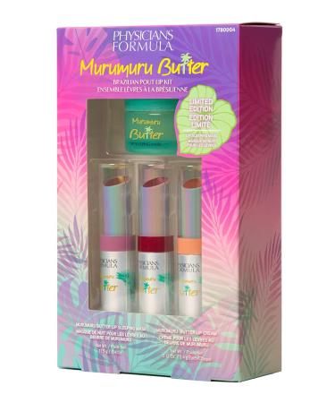 Physicians Formula Murumuru Butter Brazilian Pout Lip Kit - Hydrating Lip Treatment Set - Buy Online on GoSupps.com