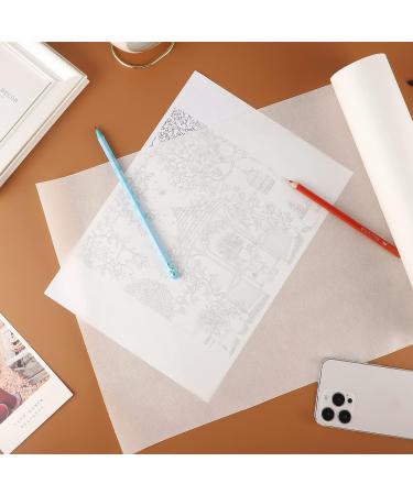 Translucent White Tracing Paper Roll 12 x 55 Yards - Ideal for Drawing, Sewing Patterns, Sketching & Crafts - Buy Online on GoSupps.com