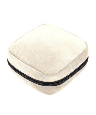 Marble Sanitary Napkin Storage Bag for Girls Women Portable First Period Pads Bag Tampons Holder Girls Travel Makeup Bag Large Capacity Multicoloured 19