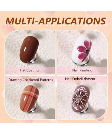 Saviland 16 Colors Cream Gel Nail Polish Set - Nude Solid Glitter Palette for Manicure, Soak Off UV LED Kit for Salon and Home DIY - Buy Online on GoSupps.com