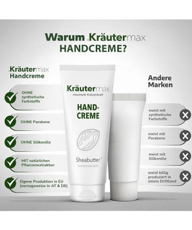 Buy Shea Butter Hand Cream - Moisturizing 3 x 70ml | International Shipping Available - Buy Online on GoSupps.com