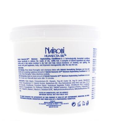 Nairobi Humecta-Silk Moisture Replenishing Conditioner - Unisex Hydrating Hair Care - International Shipping Available - Buy Online on GoSupps.com