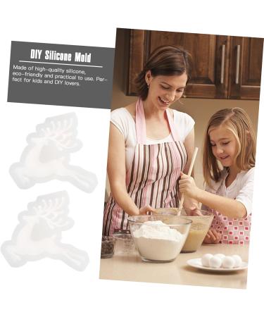 Ciieeo 1pc Christmas Stencils Silicone Molds Silicone Mold for DIY Candy Silicone Mold Chocolate Cake Mold - Buy Online on GoSupps.com