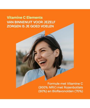 Vitamin C 1000mg Rosehip Ascorbic Acid Defense + Fatigue + Antioxidant Bioflavonoids 180 Vegan Capsules Nutralie - Buy Online on GoSupps.com