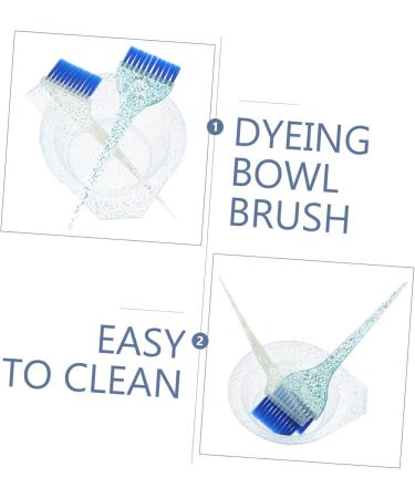 ULTECHNOVO Set de Bol Pinceau Coloration Cheveux Transparent Bleu pour Salon et Usage Personnel M lange Teinture D coloration Kit Coiffure Professionnel et DIY - Buy Online on GoSupps.com