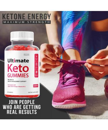 Ultimate Keto Gummies - Max Potency Advanced Formula (60 Gummies) - Buy Online on GoSupps.com
