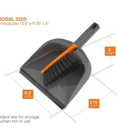 Replacement Part for Casabella CB- Handheld Brush with Dustpan Cleaning Set Orange/Graphite - Compare to Part 56366 - Buy Online on GoSupps.com