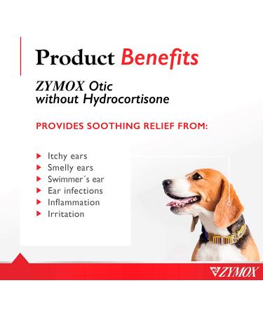 Pet King Brands Zymox Otic Enzymatic Solution 4oz for Dogs and Cats - Ear Infection Relief Without Hydrocortisone - Buy Online on GoSupps.com