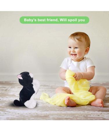 Interactive Black Plush Robot Cat Stuffed Animal Toy | Animated Pet Cat for Girls | Touch Control Electronic Kitten | 12 Large - Buy Online on GoSupps.com