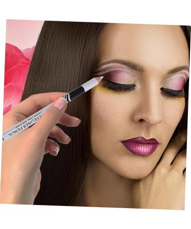 VINTORKY 20 Pcs Lying Silkworm Eyeliner Glitter Eyeliner Waterproof Eye Liner Pencil Gel Wooden Pole White - Buy Online on GoSupps.com