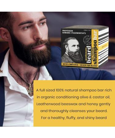 Shampoo Bar with All Natural Oils Earthy Woody Scent 4.2oz 120g by Pro Edward Fuzz worthy (2PC) 1 count (Pack of 1) - Buy Online on GoSupps.com