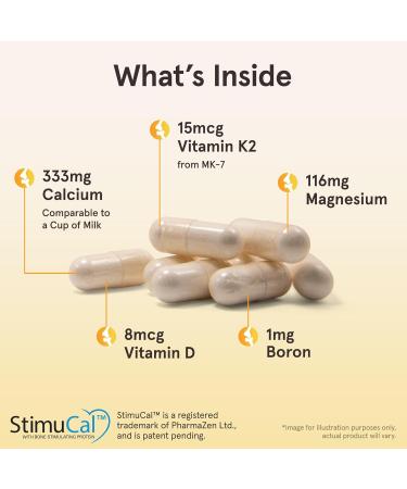 Jarrow Formulas BoneUp 3 Per Day - 90 Capsules - Bone Support & Skeletal Nutrition with Vitamin D3 K2 & Calcium - Gluten Free - Non-GMO - Buy Online on GoSupps.com