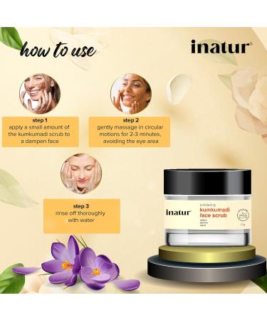 Kumkumadi Face Scrub 50g - Revitalize & Brighten Skin | International Shipping Available - Buy Online on GoSupps.com
