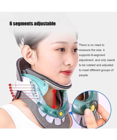 Pailon Adjustable Neck Support - Rigid Neck Traction Device for Home Use | Improve Spine Alignment | Unisex - Buy Online on GoSupps.com