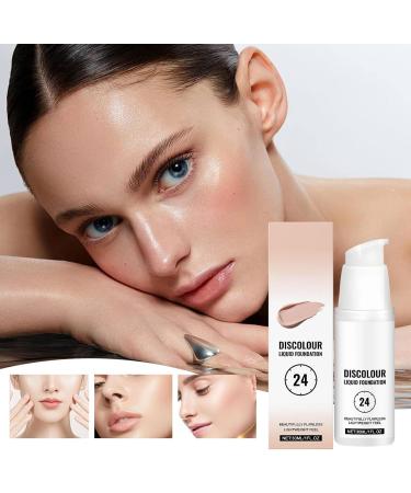 Color Adaptive Foundation Full Coverage Liquid Foundation Makeup Concealer Waterproof Full Coverage Concealer Moisturizing For All Skin Types Women Teens Work Dates Travel - Buy Online on GoSupps.com