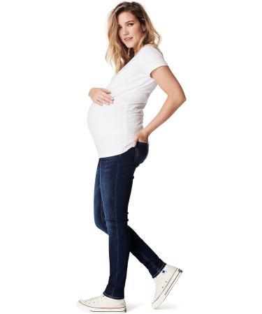 Noppies Maternity Jeans OTB Slim Mila Comfort | Everyday Blue | Size 40W / 30L - Buy Online on GoSupps.com